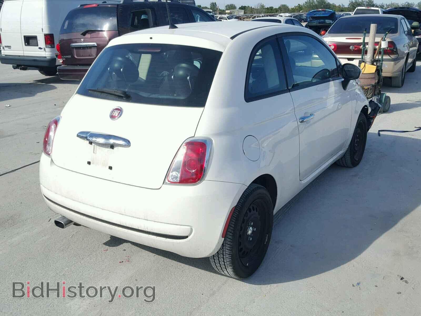 2015 FIAT 500 - VIN: 3C3CFFAR0FT623789 - Фото 4