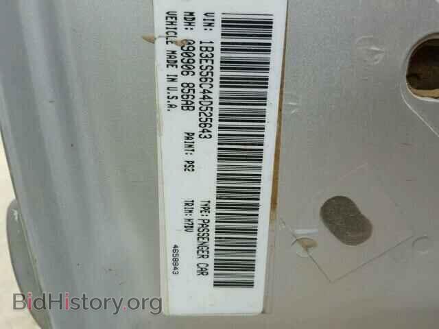 2004 DODGE NEON - VIN: 1B3ES56C44D525643 - Фото 10
