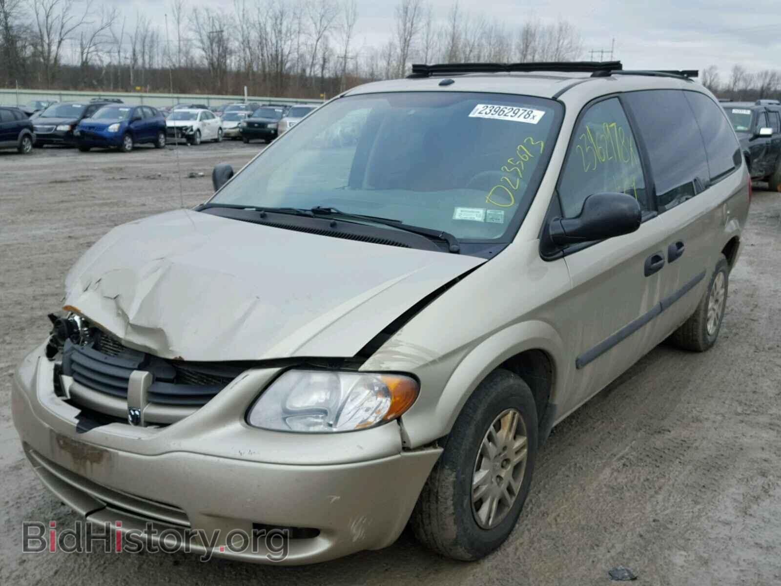 2007 DODGE CARAVAN - VIN: 1D4GP24R67B185204 - Фото 2