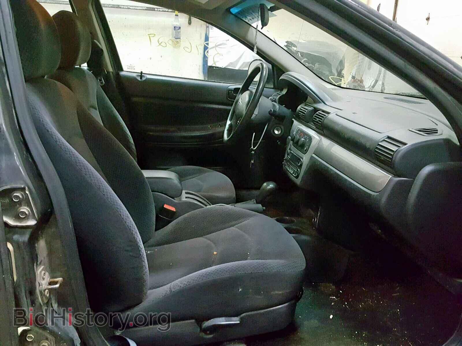 2005 CHRYSLER SEBRING - VIN: 1C3EL56T95N641111 - Фото 5