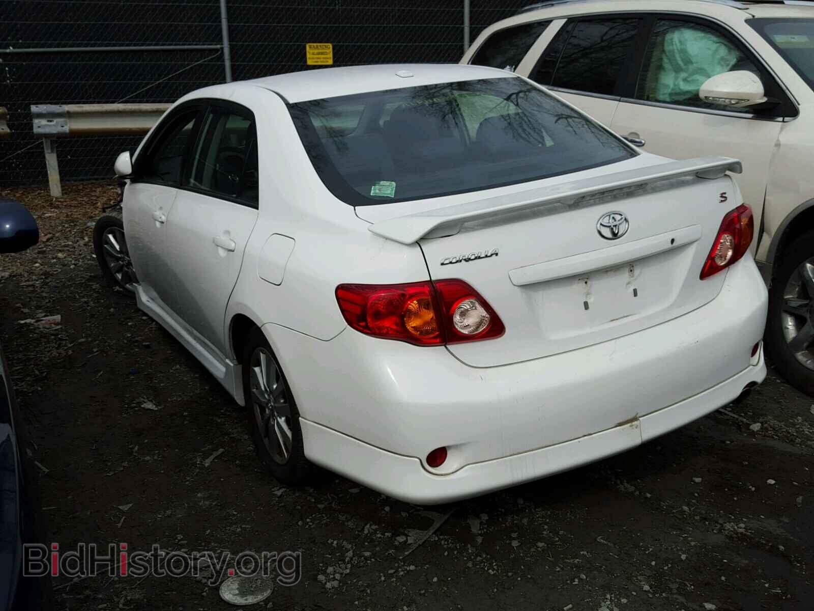 2009 TOYOTA COROLLA BA - VIN: 2T1BU40E09C177053 - Фото 3