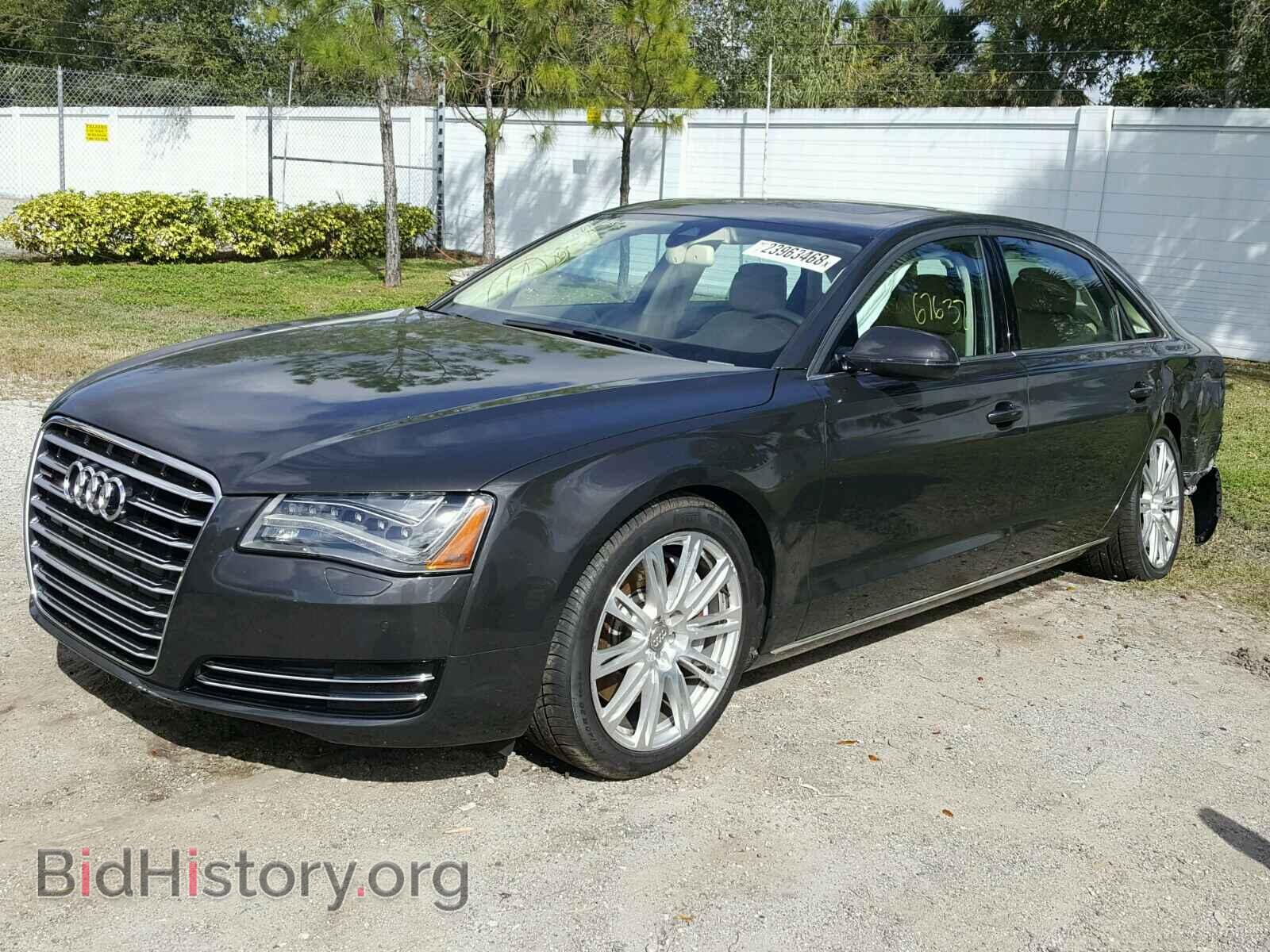 2012 AUDI A8 - VIN: WAURVAFDXCN019636 - Photo 2