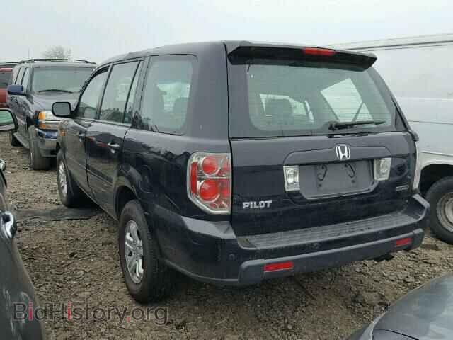 2006 HONDA PILOT - VIN: 2HKYF18186H552961 - Фото 3