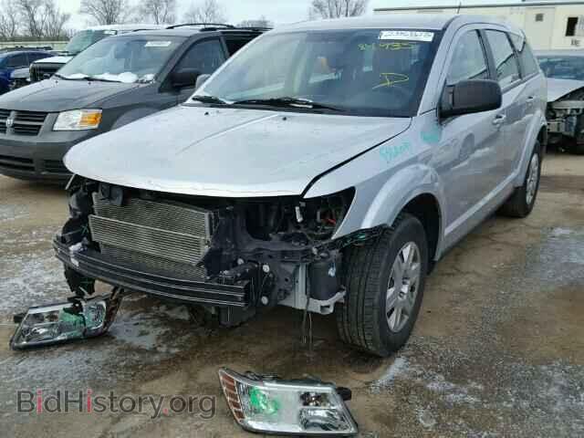 2012 DODGE JOURNEY - VIN: 3C4PDCAB4CT255133 - Фото 2