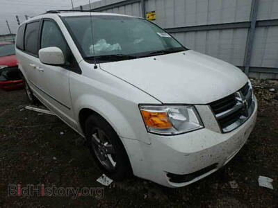 2010 Dodge CARAVAN Grand Cara, белый — VIN 2D4RN5D13AR434707, Copart