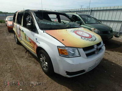 2010 Dodge CARAVAN Grand Cara, two-tone — VIN 2D4RN1AE4AR179629, Copart