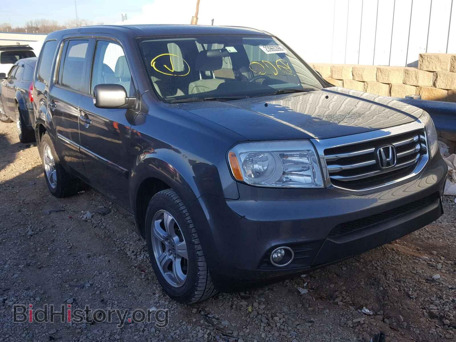 Photo 5FNYF3H4XDB003232 - HONDA PILOT 2013