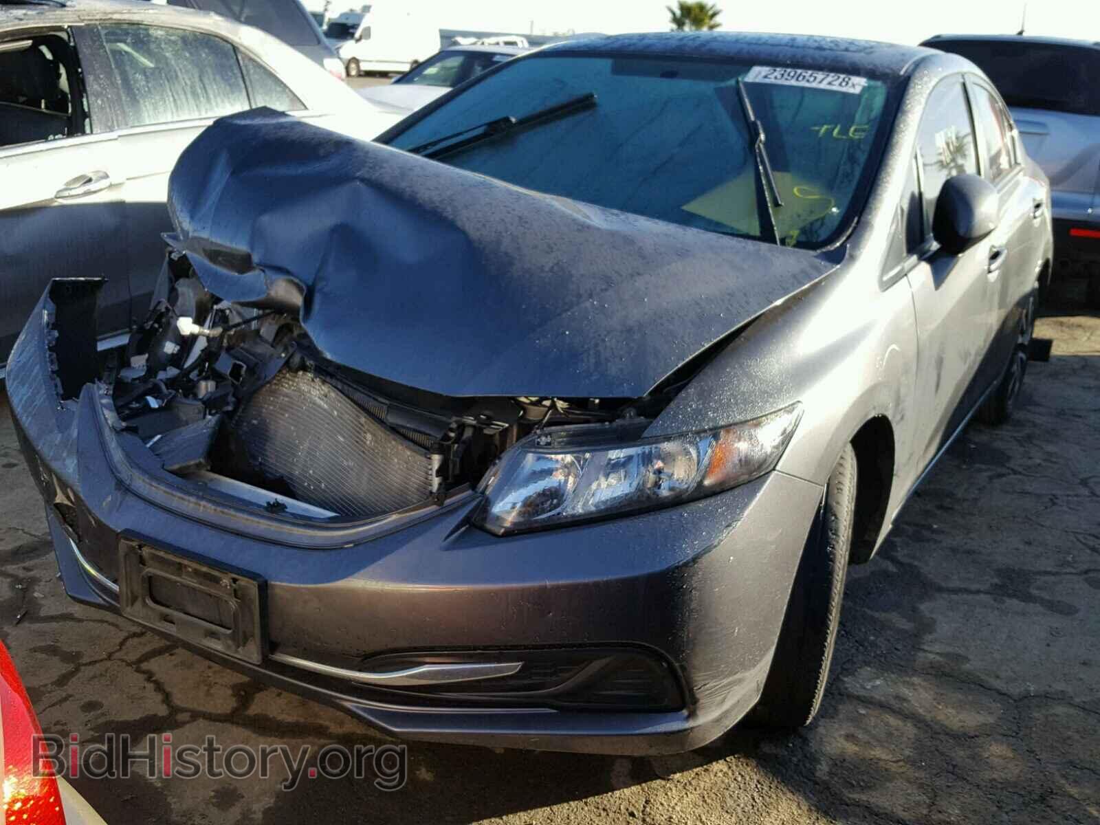 2013 HONDA CIVIC - VIN: 19XFB2F80DE283638 - Фото 2
