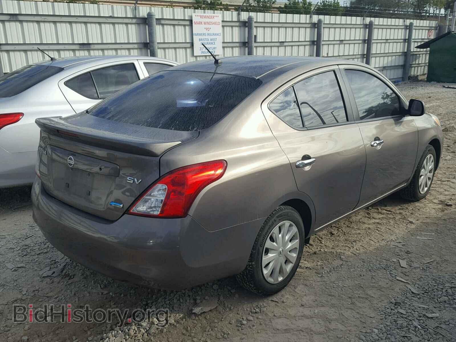 2013 NISSAN VERSA - VIN: 3N1CN7AP9DL845864 - Фото 4