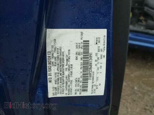 2008 FORD FOCUS - VIN: 1FAHP33N68W124991 - Фото 10