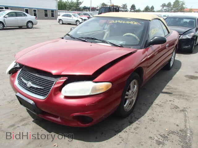 2000 CHRYSLER SEBRING - VIN: 3C3EL45H2YT206958 - Фото 2