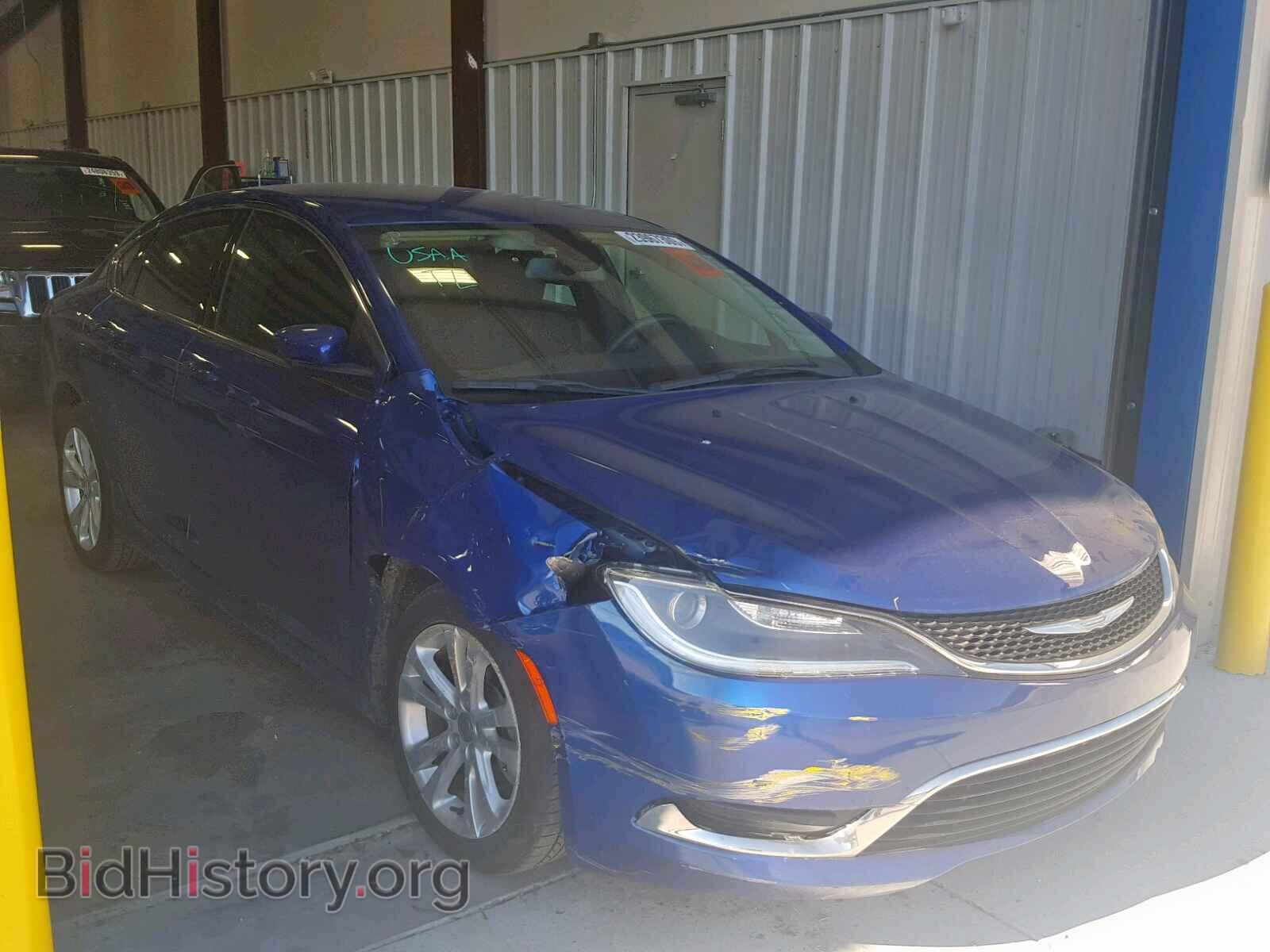 Фотография 1C3CCCAB9GN168405 - CHRYSLER 200 2016