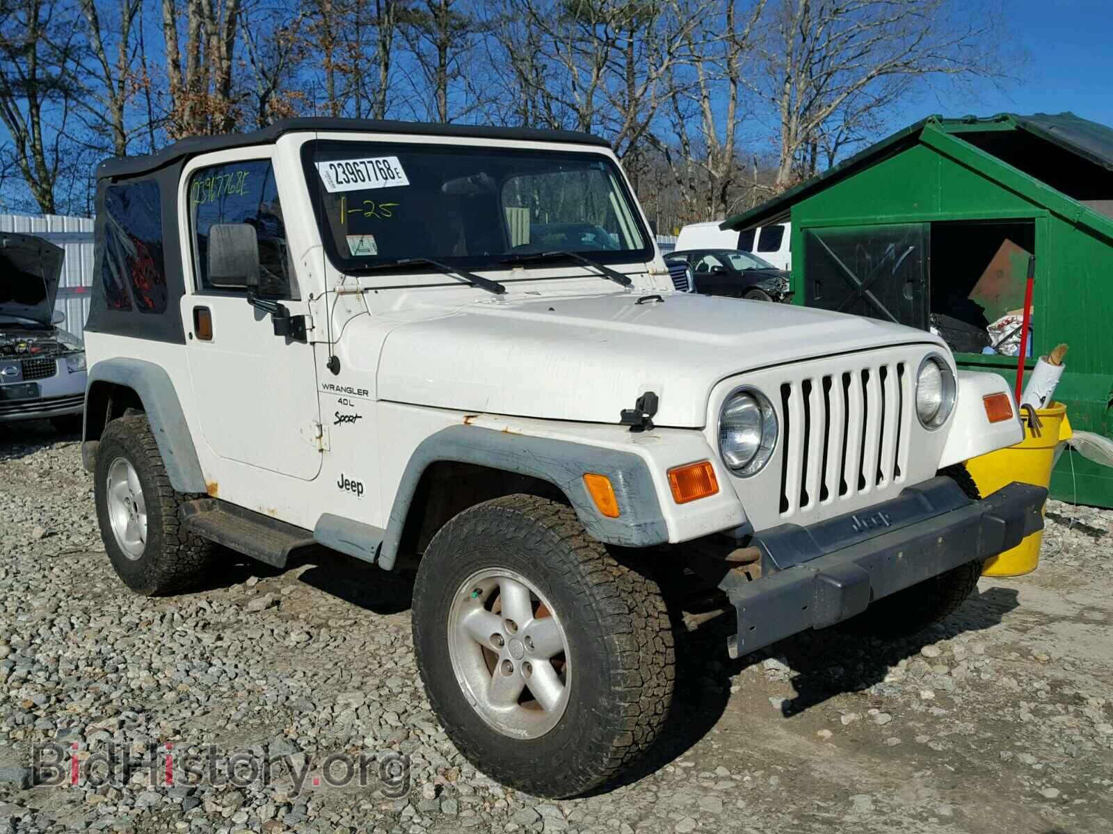 Фотография 1J4FA49S5YP777743 - JEEP WRANGLER 2000