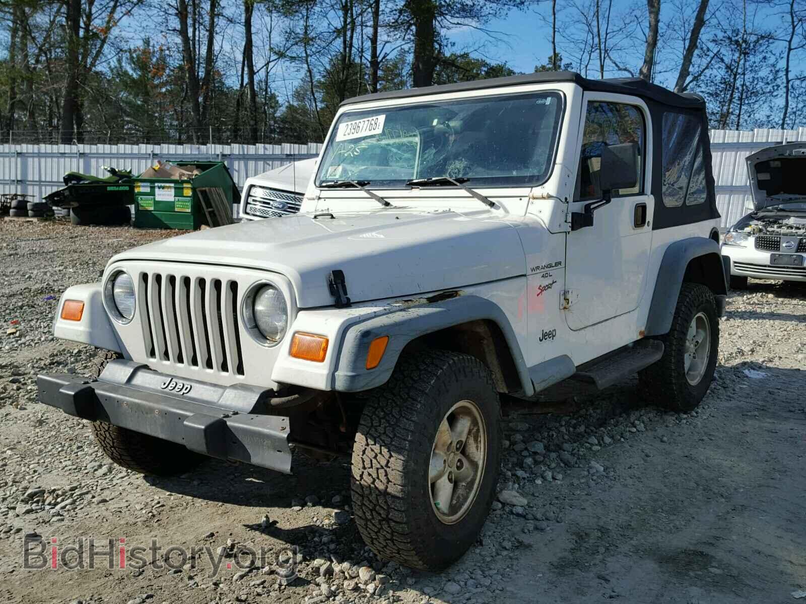 2000 JEEP WRANGLER - VIN: 1J4FA49S5YP777743 - Фото 2