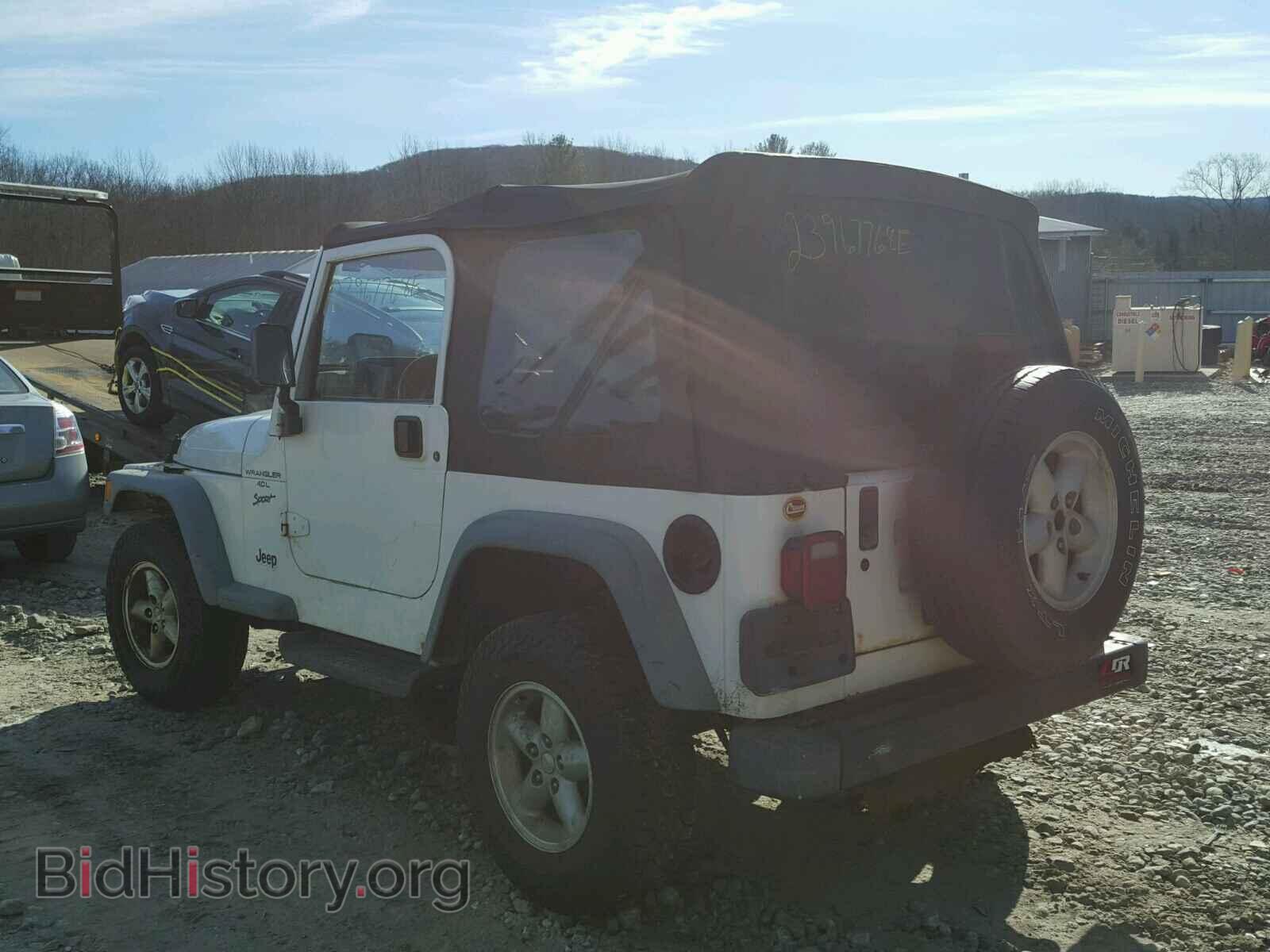 2000 JEEP WRANGLER - VIN: 1J4FA49S5YP777743 - Фото 3