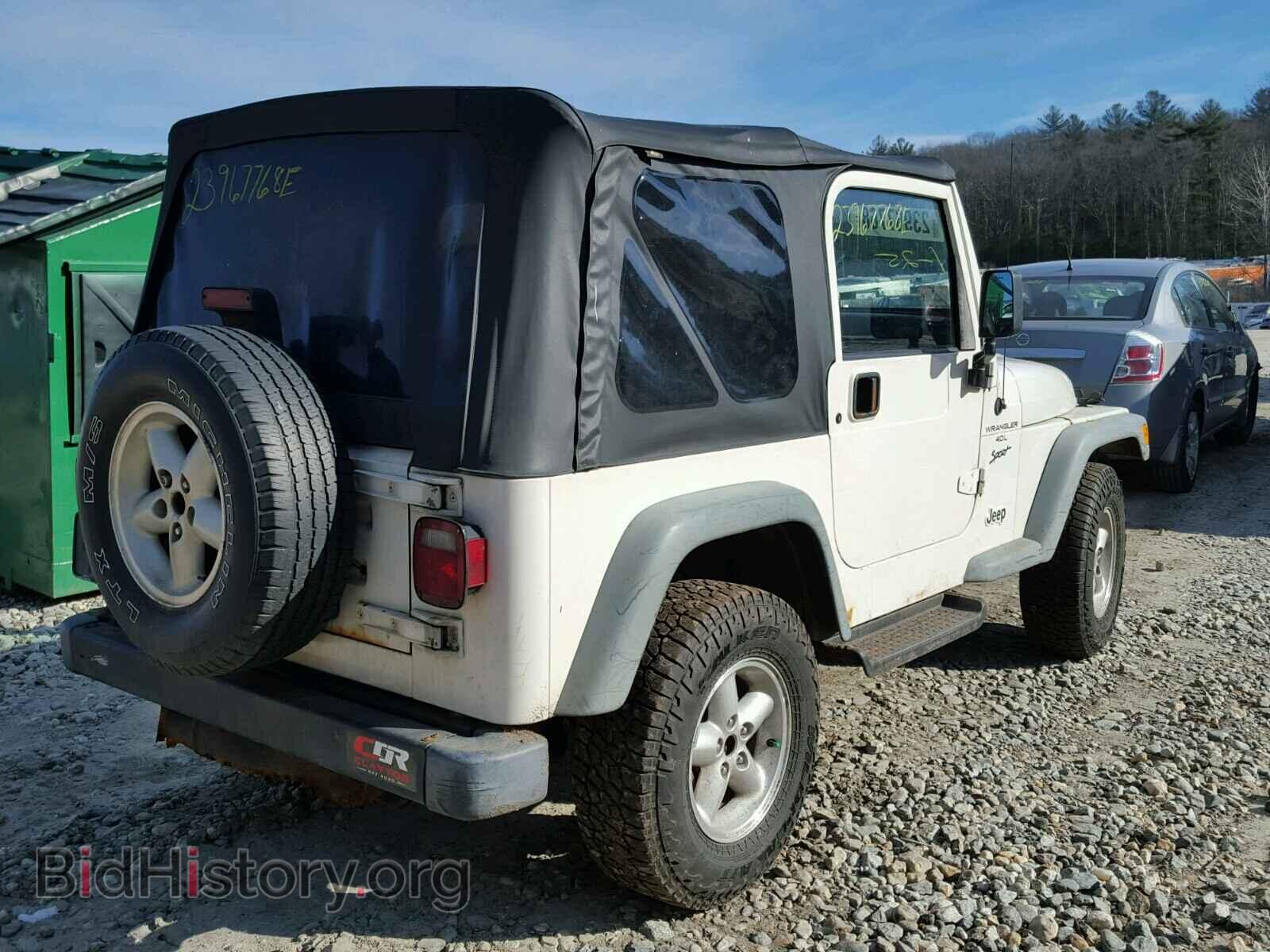 2000 JEEP WRANGLER - VIN: 1J4FA49S5YP777743 - Фото 4