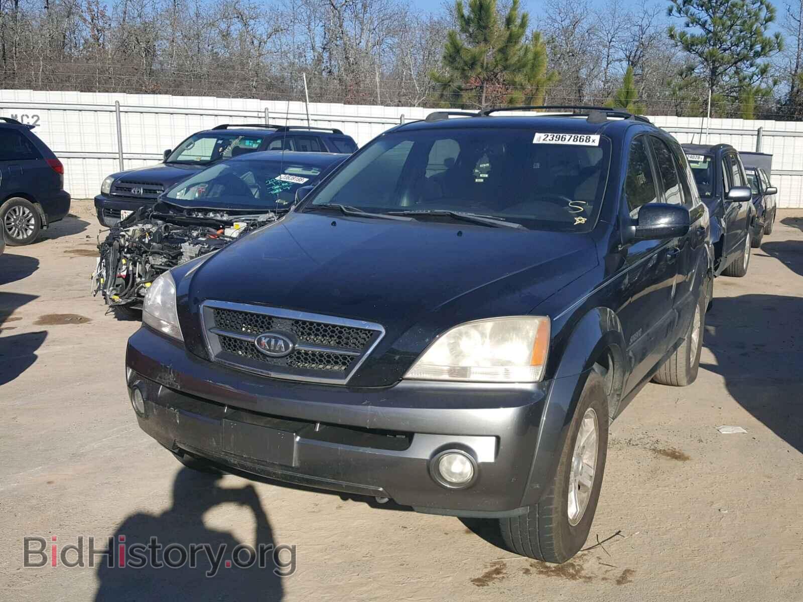 2006 KIA SORENTO - VIN: KNDJD733865591584 - Фото 2