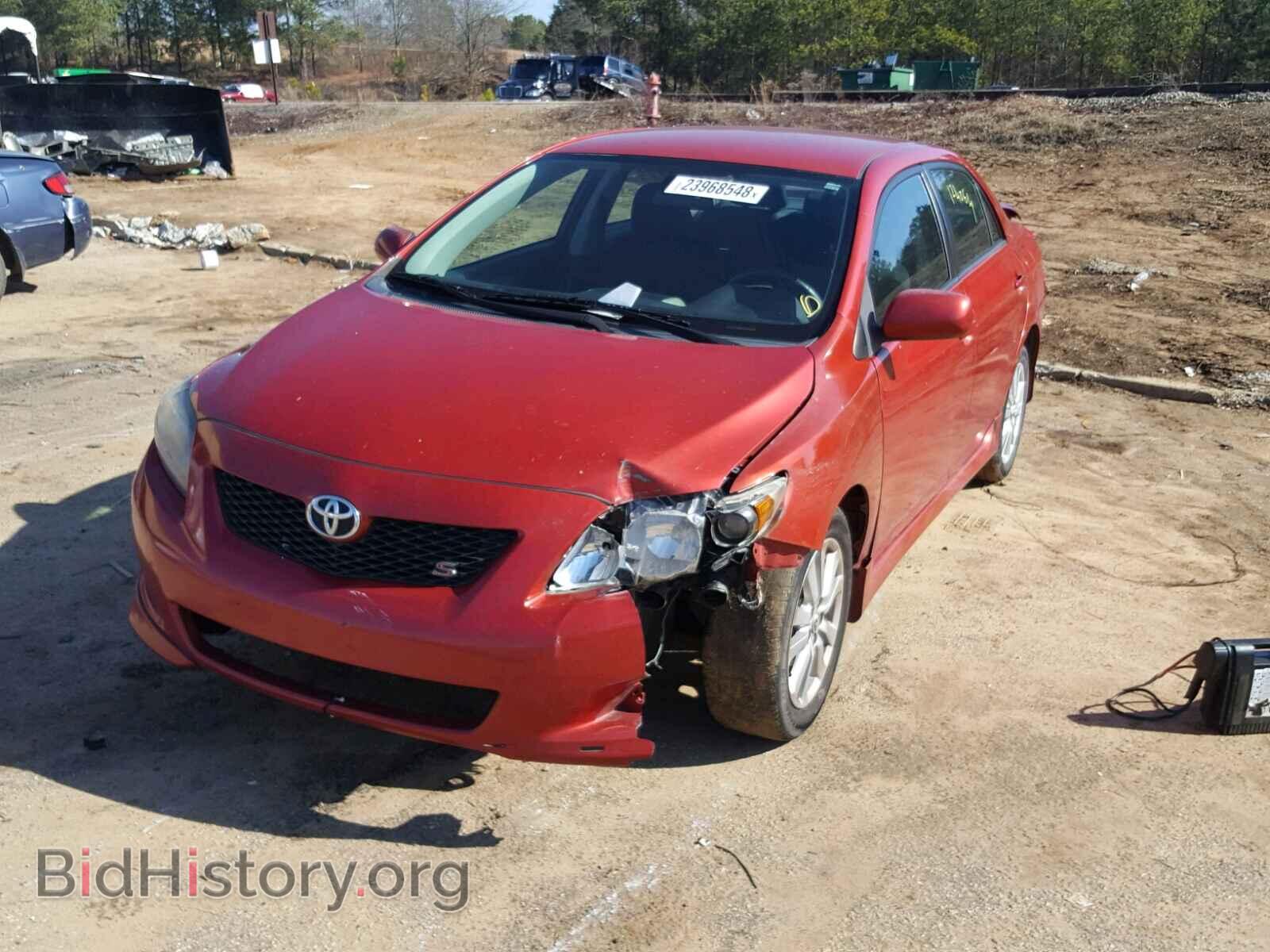 2010 TOYOTA COROLLA BA - VIN: 2T1BU4EE2AC290127 - Фото 2