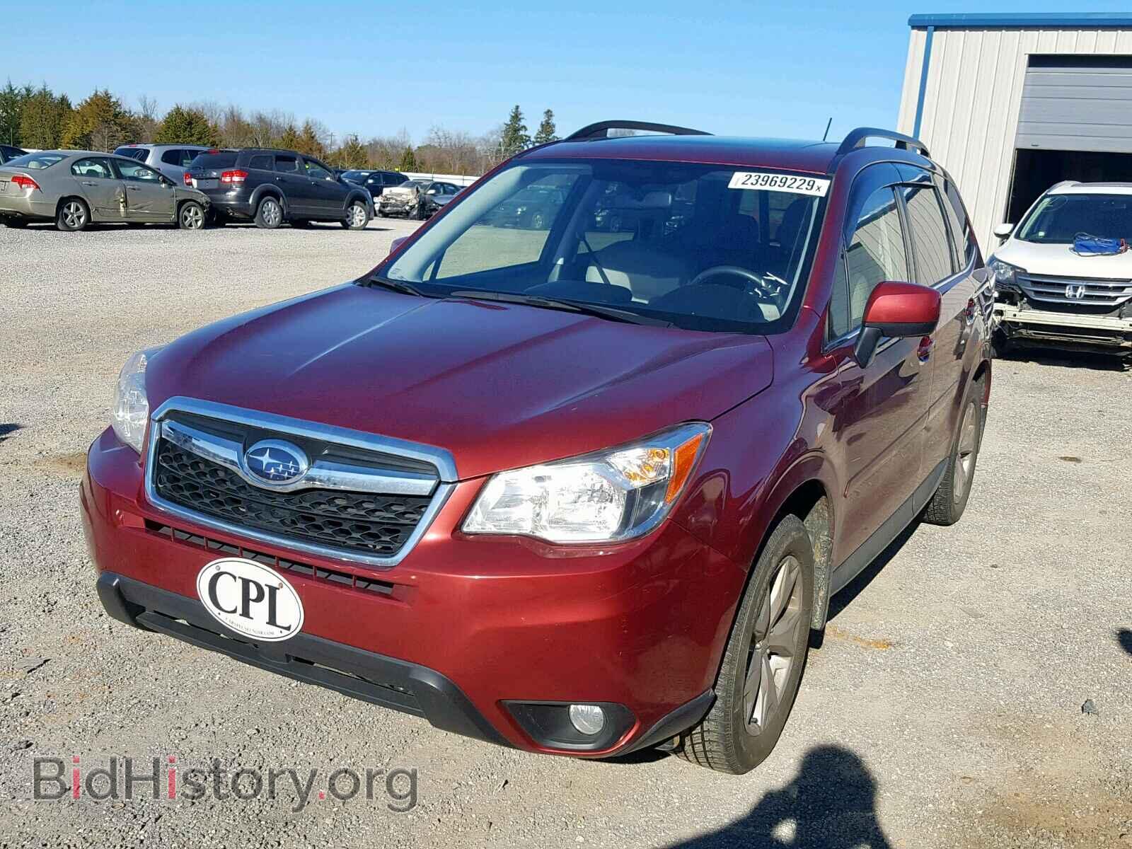 2015 SUBARU FORESTER - VIN: JF2SJAKC8FH819952 - Фото 2