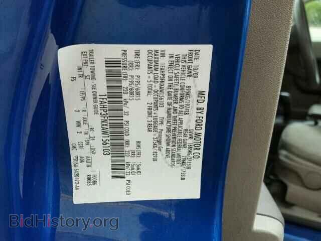 2010 FORD FOCUS - VIN: 1FAHP3FNXAW156103 - Фото 10