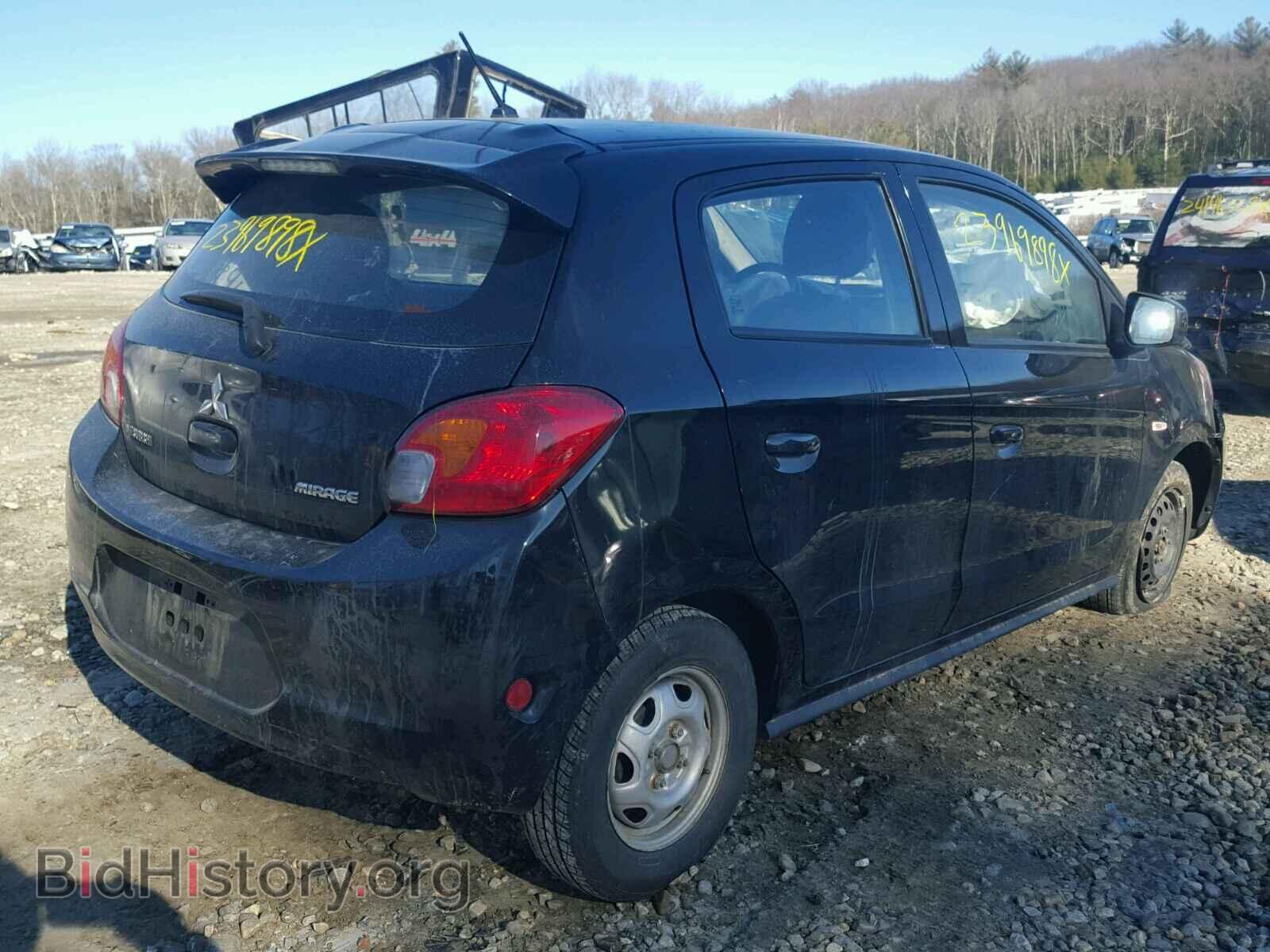 2015 MITSUBISHI MIRAGE - VIN: ML32A3HJ5FH052452 - Фото 4