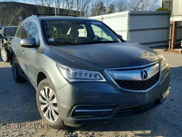 Photo 5FRYD4H49EB026559 - ACURA MDX 2014