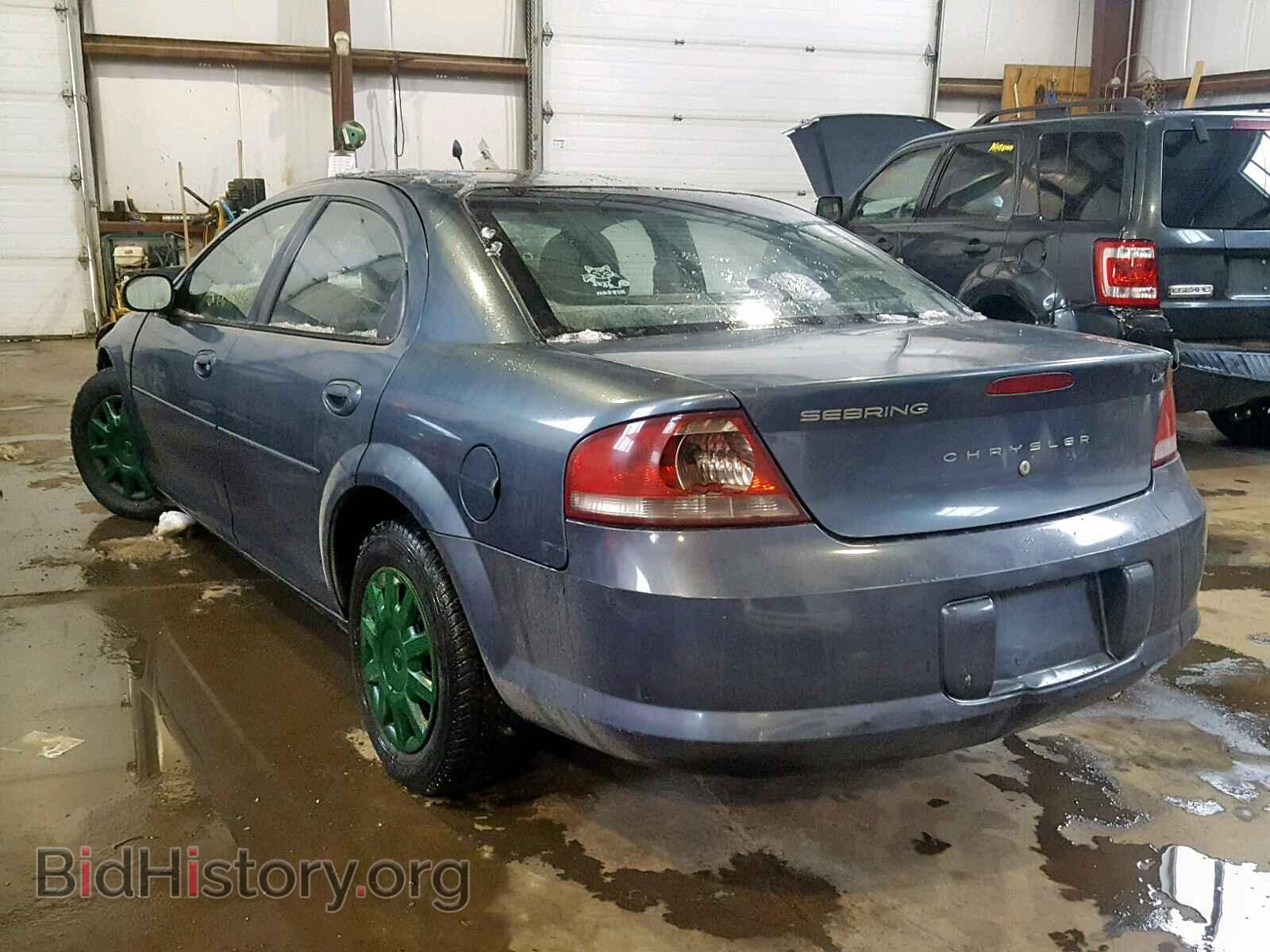 2003 CHRYSLER SEBRING - VIN: 1C3EL46RX3N580752 - Фото 3