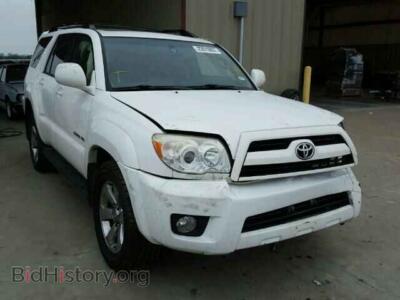 2007 Toyota 4RUNNER 4RUNNER LT, white — VIN JTEBU17R870109870, Copart