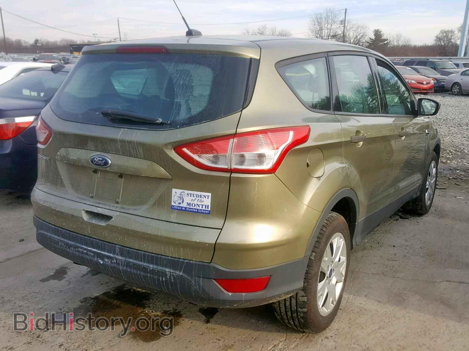 2013 FORD ESCAPE S - VIN: 1FMCU0F75DUB91317 - Фото 4