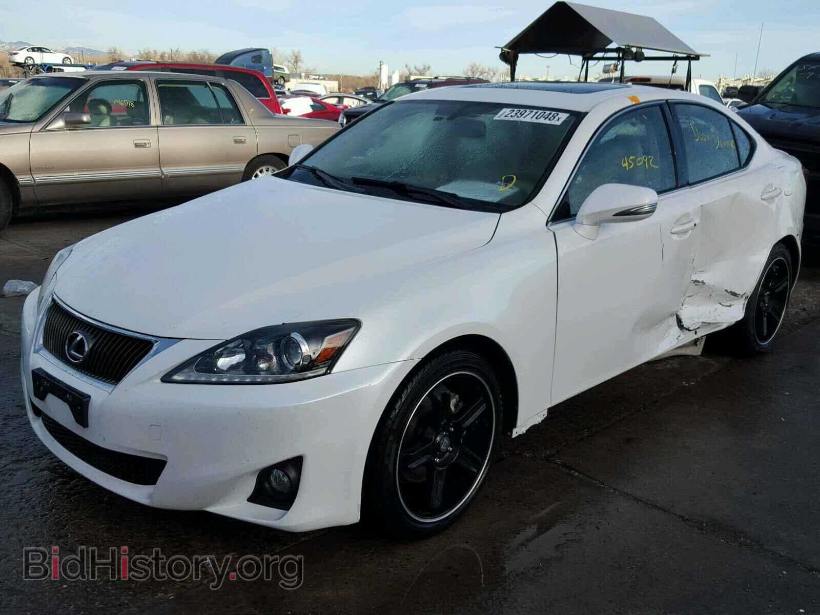2011 LEXUS IS250 - VIN: JTHBF5C29B5133636 - Фото 2