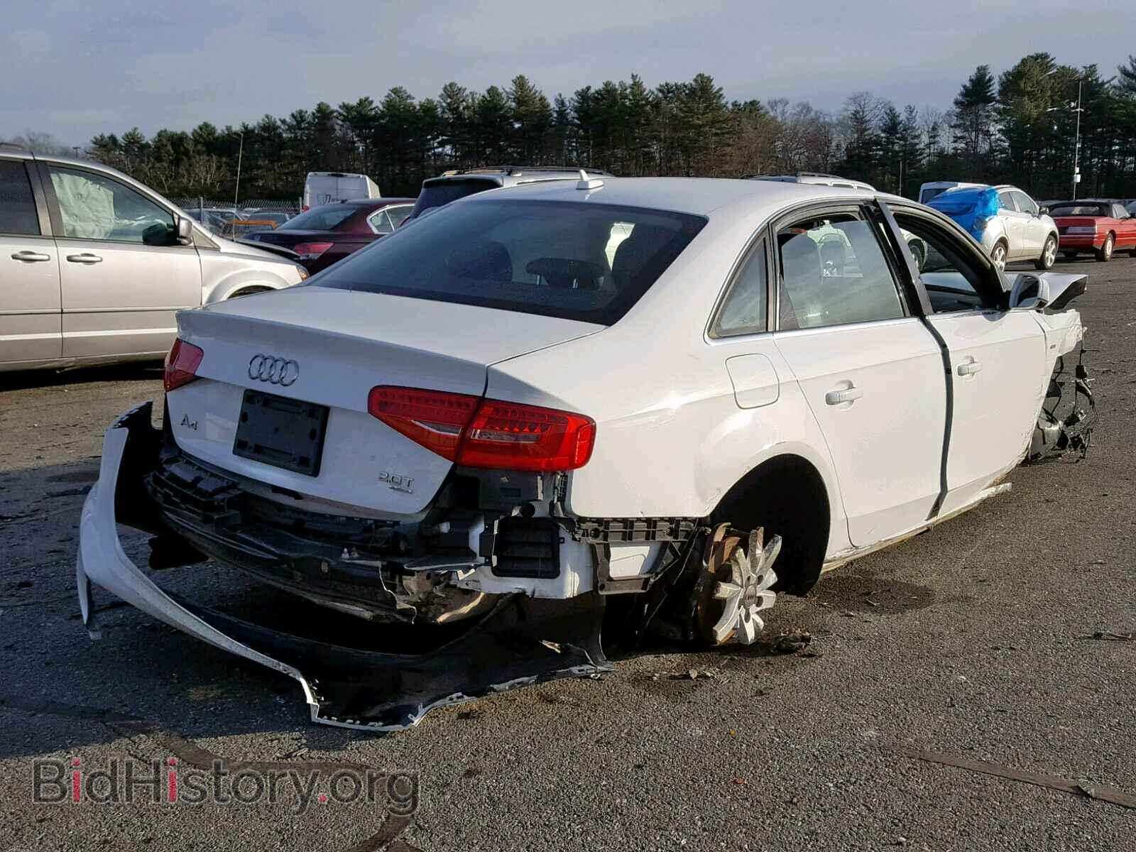2014 AUDI A4 - VIN: WAUBFAFL7EN018016 - Фото 4