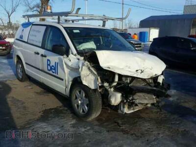2010 Dodge CARAVAN Grand Cara, white — VIN 2D4CN1AEXAR178944, Copart