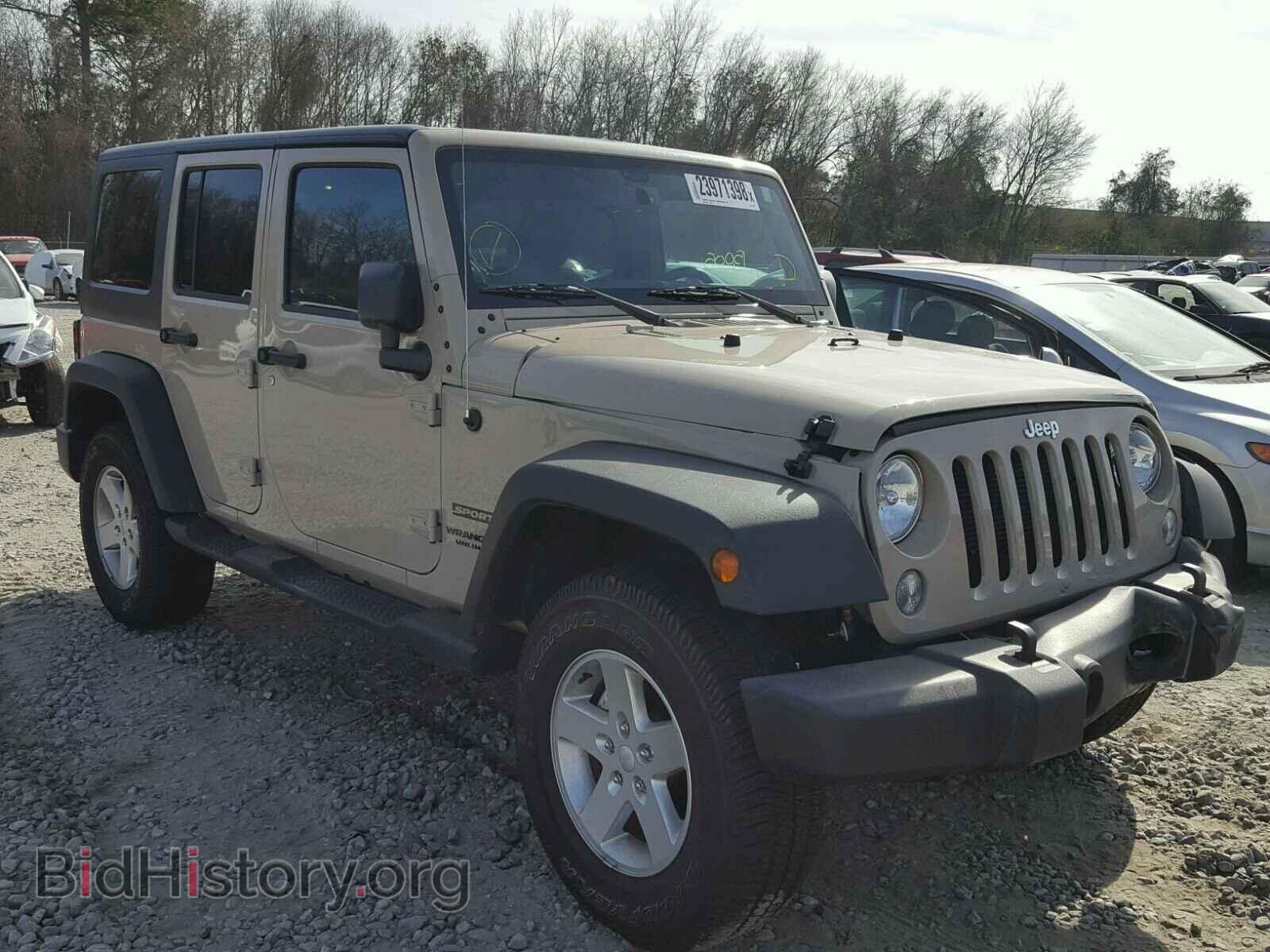 Фотография 1C4BJWDG7GL316875 - JEEP WRANGLER 2016