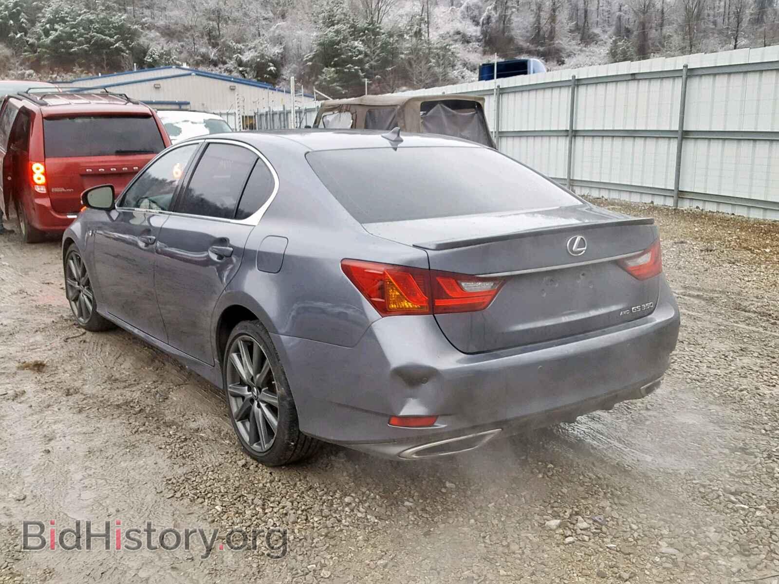 2013 LEXUS GS350 - VIN: JTHCE1BL2D5011990 - Фото 3