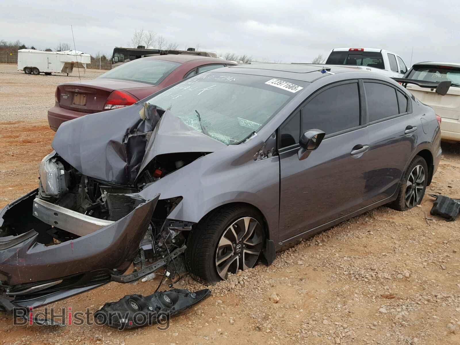 2014 HONDA CIVIC - VIN: 19XFB2F82EE001453 - Photo 2