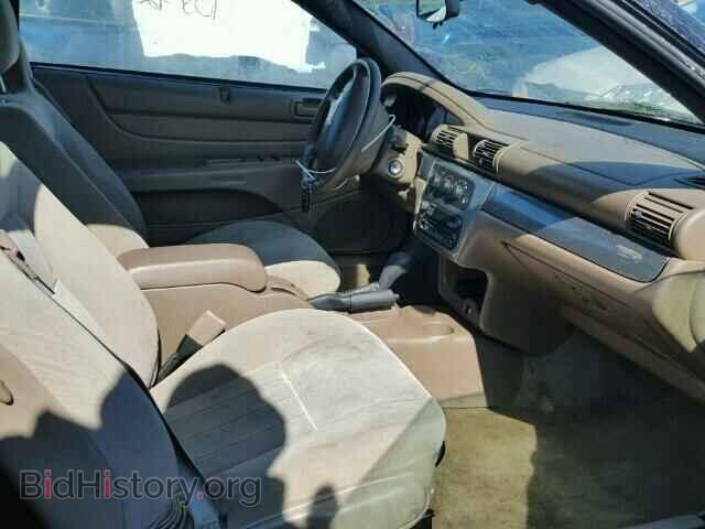 2004 CHRYSLER SEBRING - VIN: 1C3EL75R14N304349 - Фото 5