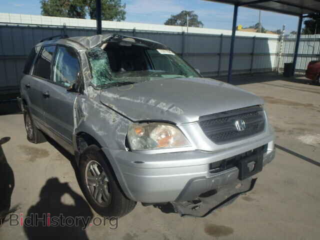 Photo 5FNYF18515B039096 - HONDA PILOT 2005