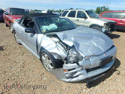 2001 Mitsubishi ECLIPSE Eclipse SP, серебристый — VIN 4A3AE85H81E048902, Copart