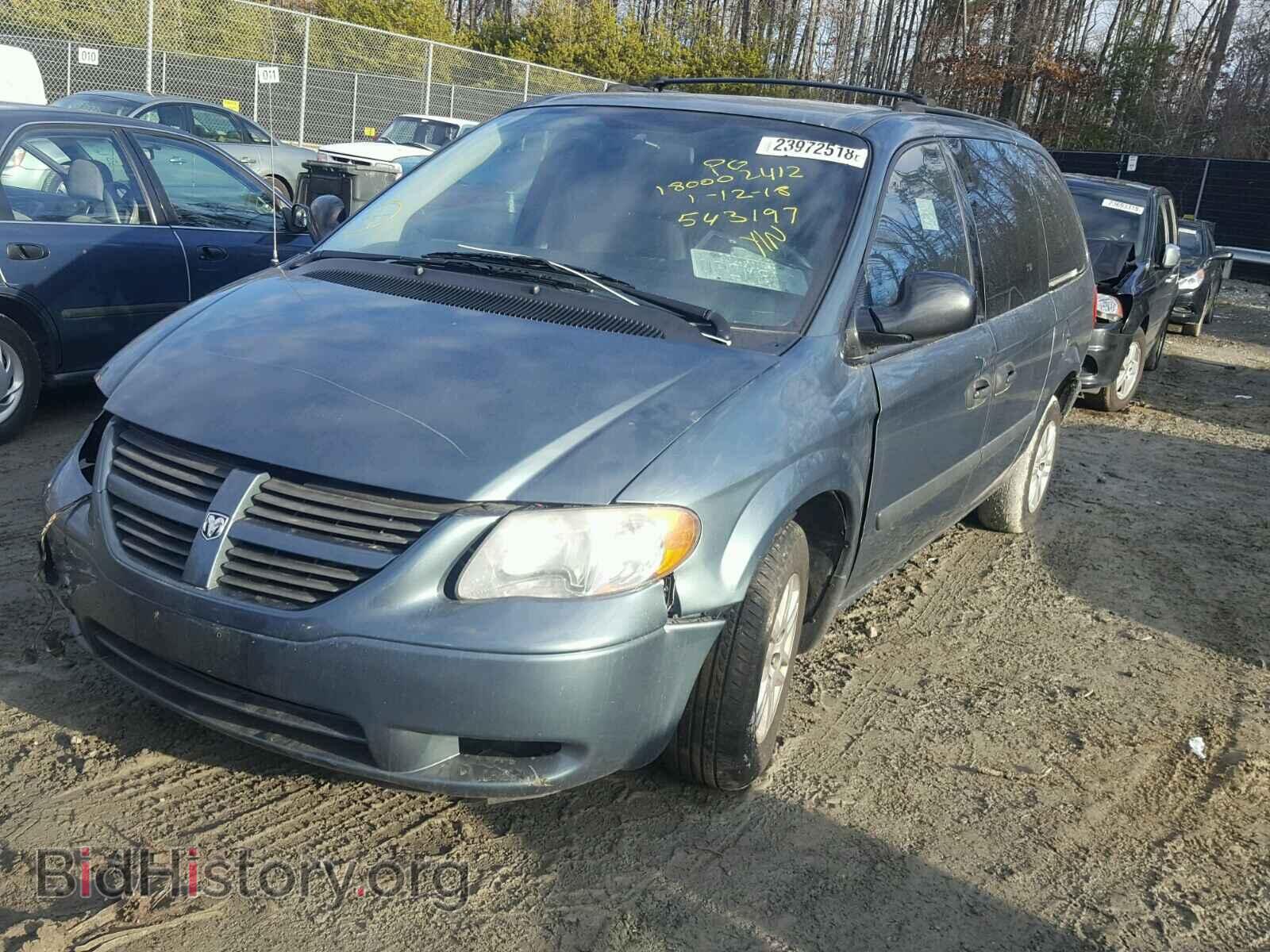 2006 DODGE CARAVAN - VIN: 1D4GP24R96B543197 - Фото 2