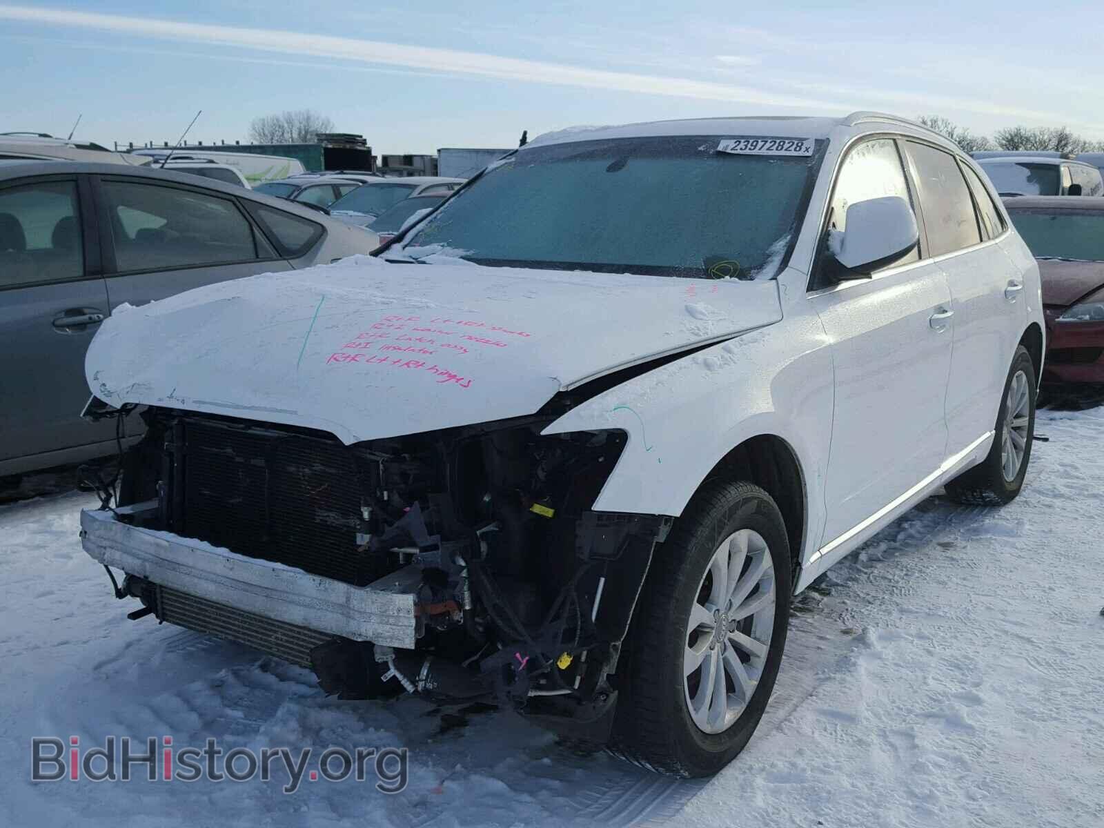 2015 AUDI Q5 - VIN: WA1CFAFP7FA005554 - Фото 2