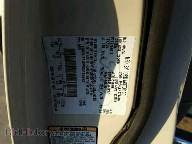 2005 FORD EXPLORER - VIN: 1FMDU75W95ZA12643 - Фото 10