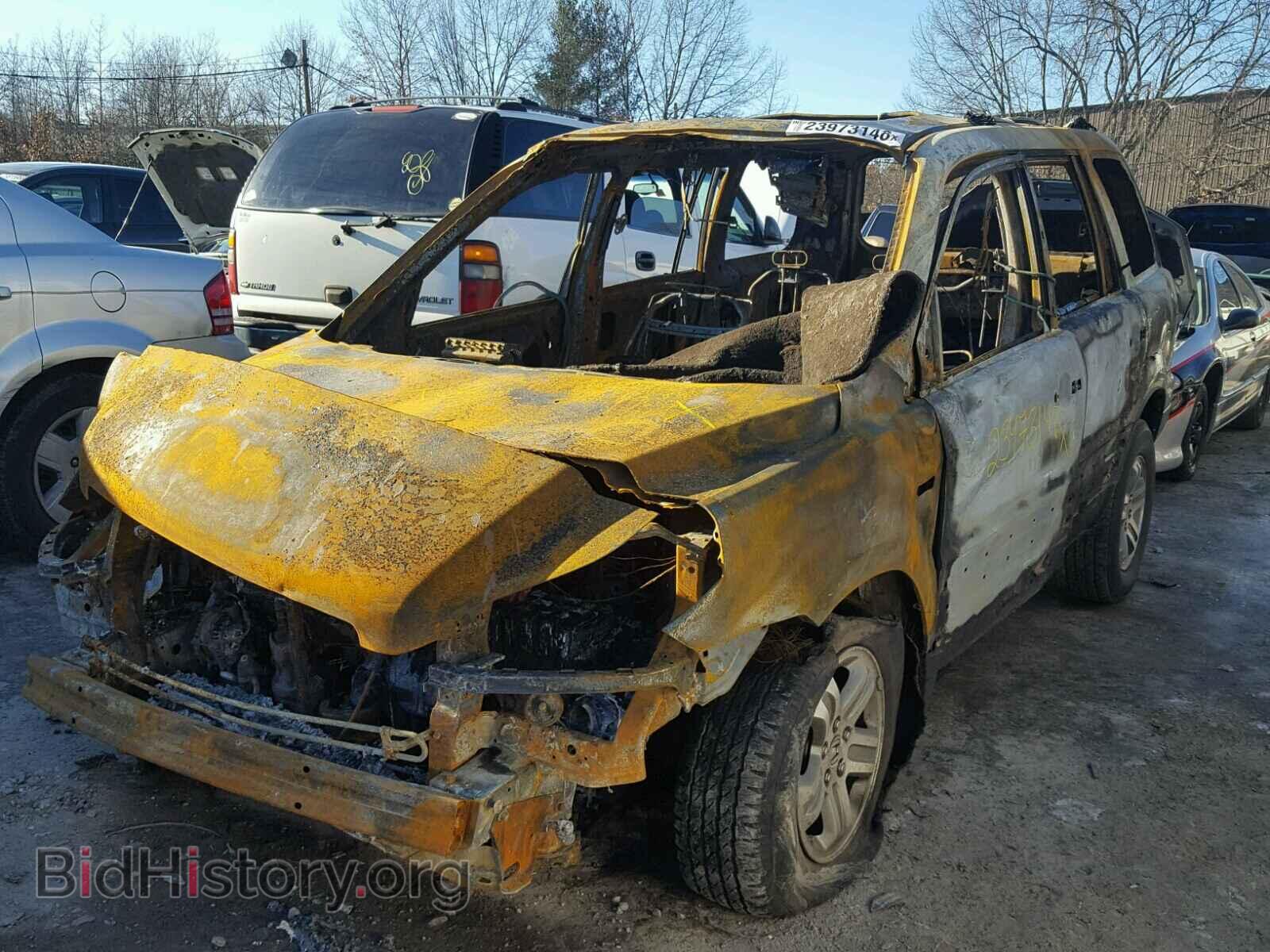 2005 HONDA PILOT - VIN: 2HKYF18765H568465 - Фото 2