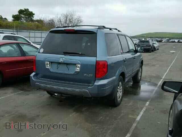 2005 HONDA PILOT - VIN: 2HKYF18585H503633 - Фото 4