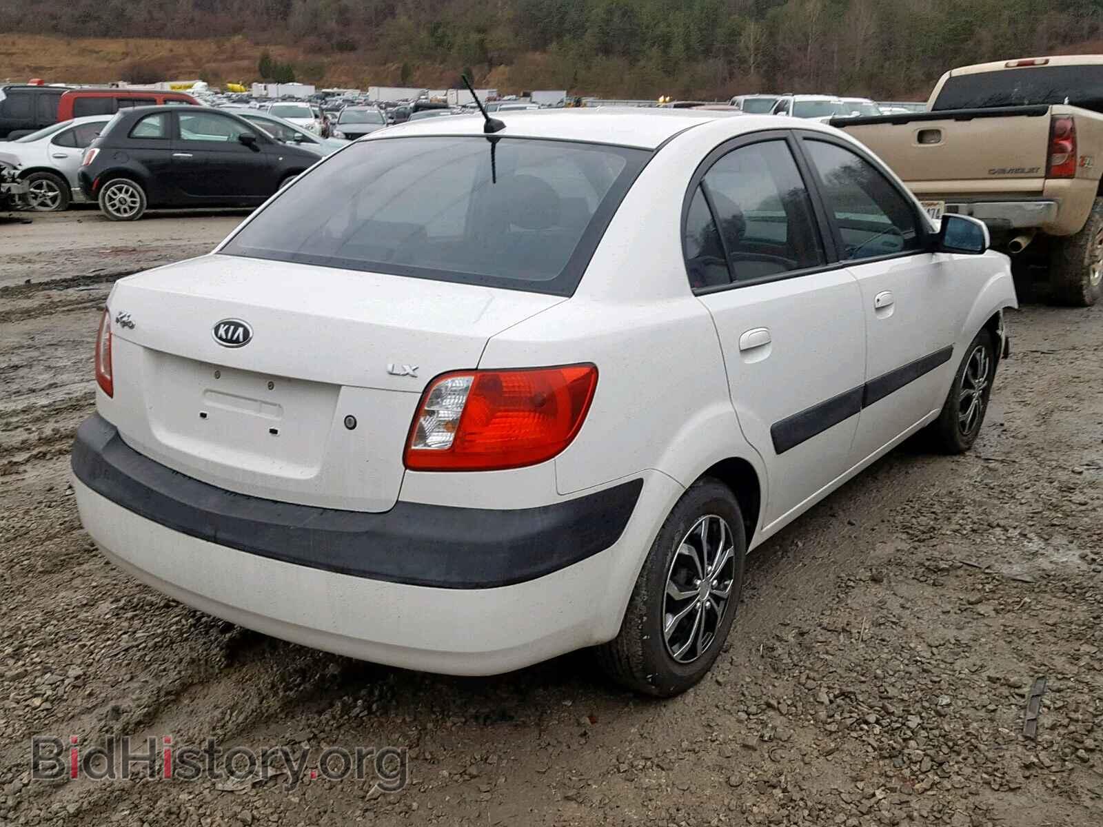 2007 KIA RIO BASE - VIN: KNADE123076262184 - Фото 4
