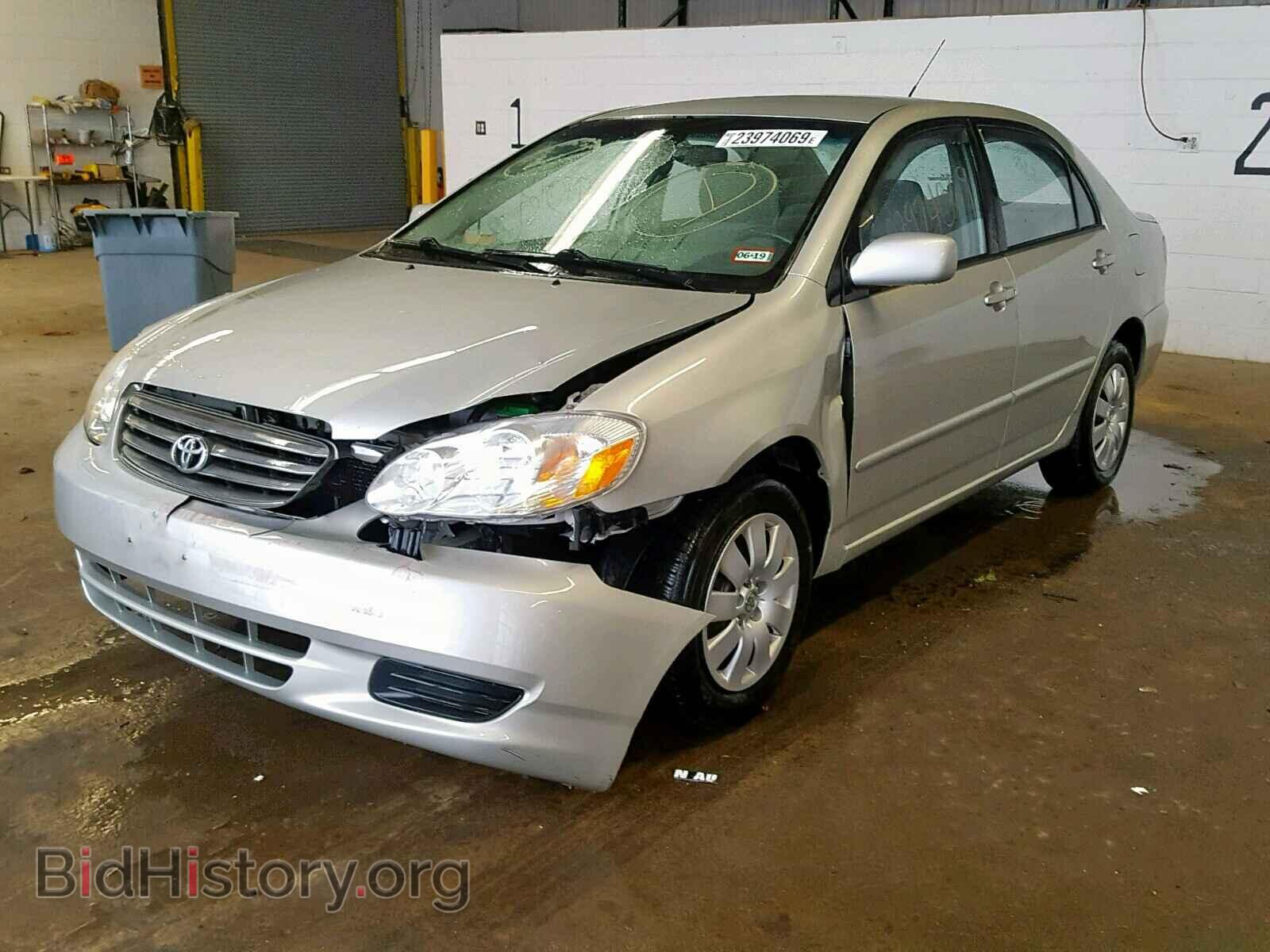 2003 TOYOTA COROLLA - VIN: 2T1BR32E13C136348 - Фото 2