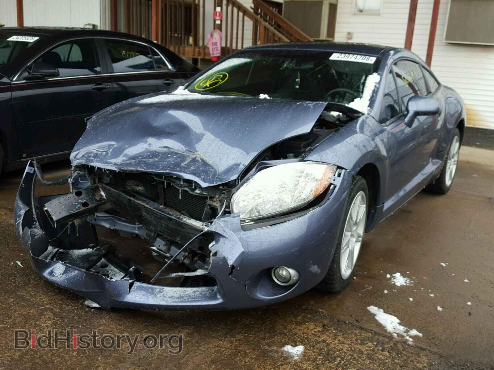 2007 MITSUBISHI ECLIPSE - VIN: 4A3AK34T67E023782 - Фото 2