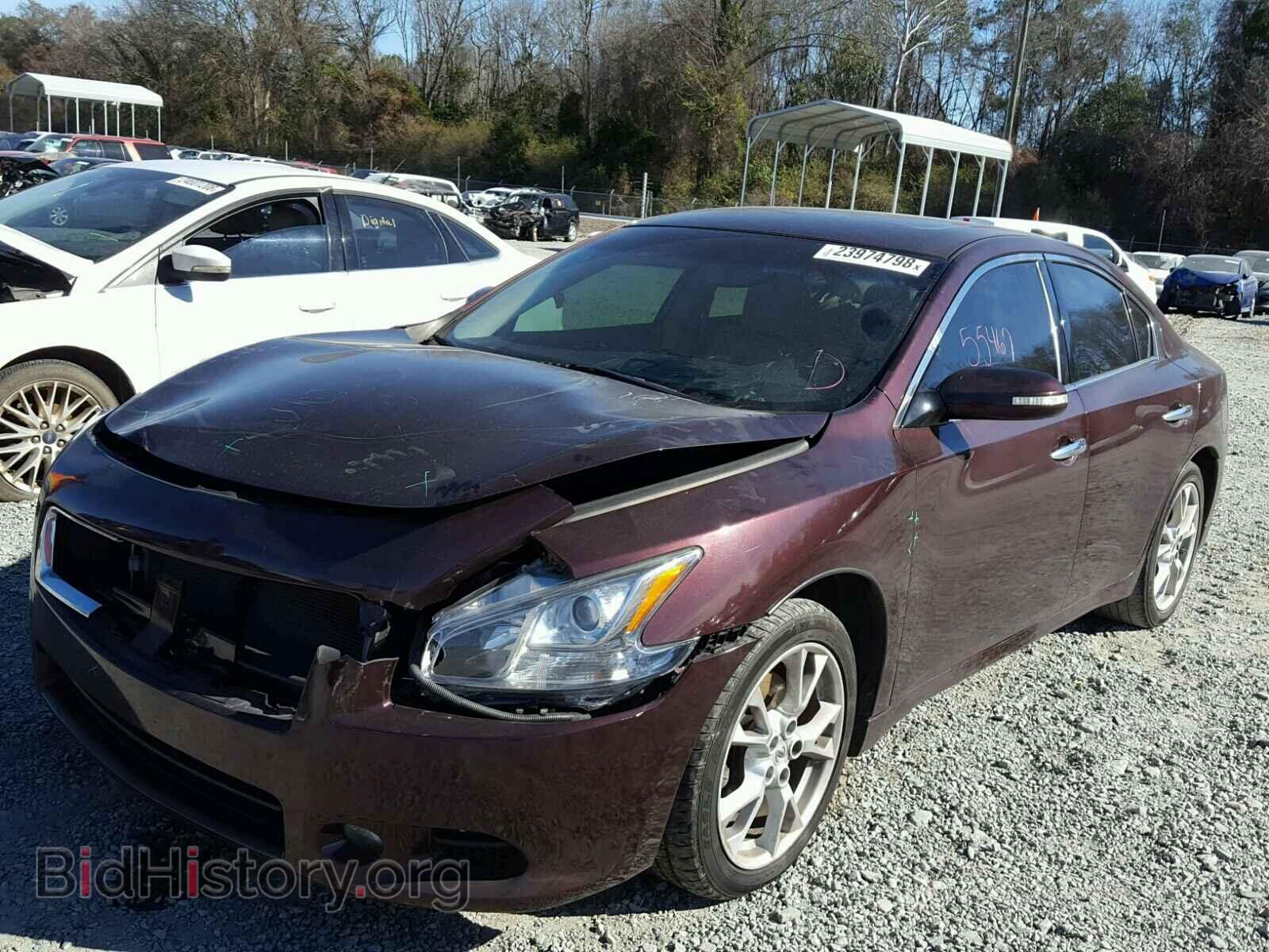2014 NISSAN MAXIMA S - VIN: 1N4AA5AP6EC462858 - Фото 2