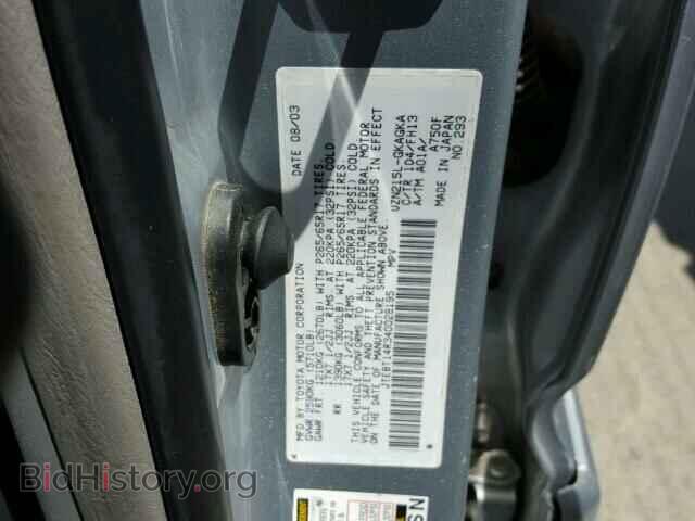 2004 TOYOTA 4RUNNER - VIN: JTEBT14R340028195 - Фото 10