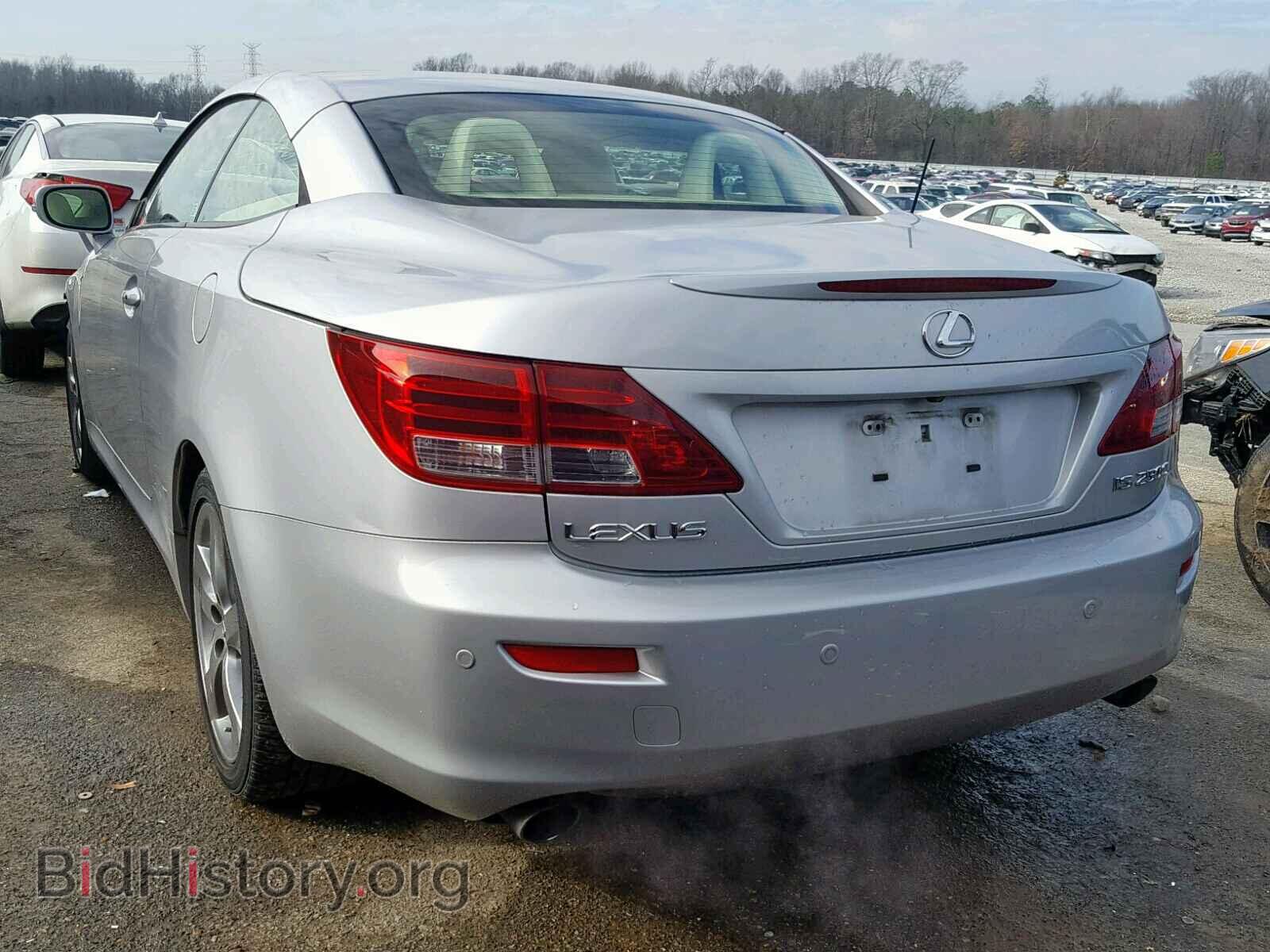 2010 LEXUS IS 250 - VIN: JTHFF2C28A2512577 - Фото 3