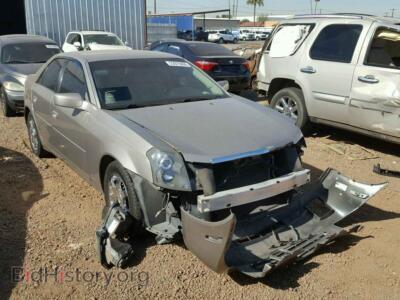 2004 Cadillac CTS, silver — VIN 1G6DM577140106357, Copart